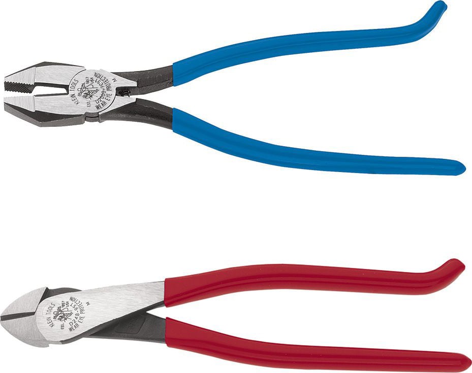 Klein Tools 94508 - Ironworker’s Pliers 2-Piece Kit