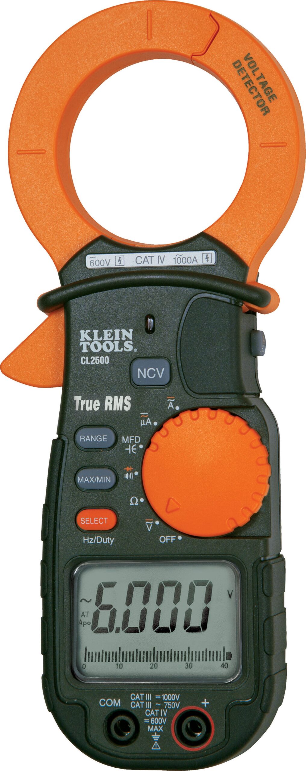 Klein Tools CL2500 - 1000A AC/DC TRMS Clamp Meter