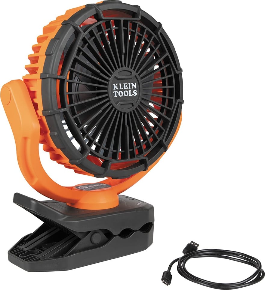 Klein PJSFM2 - Rechargeable Clamping Fan
