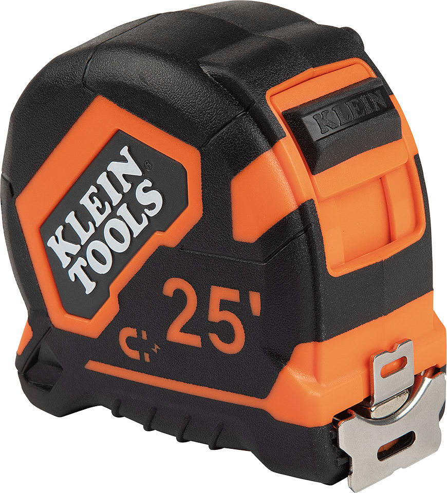 Klein Tools 9225 - Tape Measure, 25-Foot Magnetic Double-Hook
