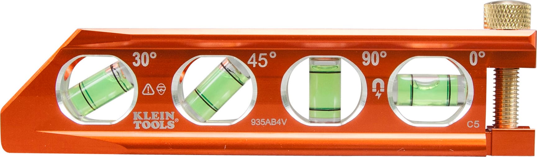 Klein Tools 935AB4V - ACCU-BEND™ Level, 4 Vial
