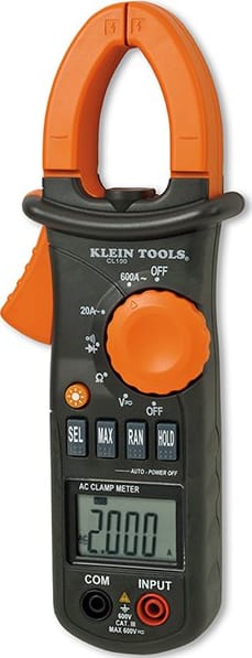 Klein Tools CL100 - 600A AC Clamp Meter