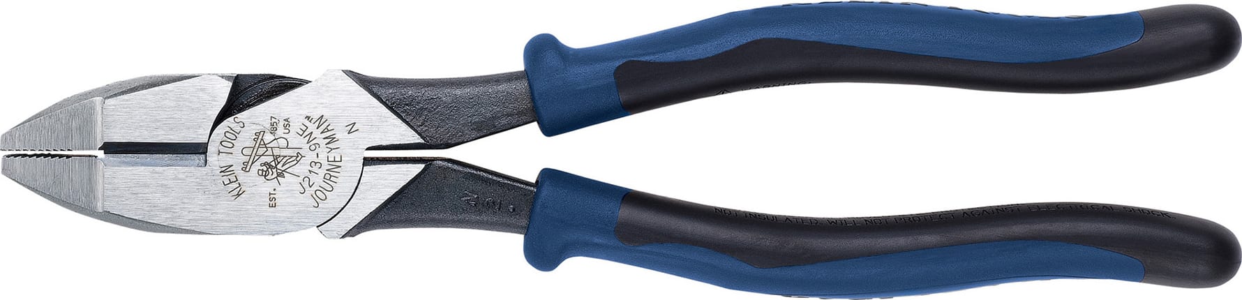 Klein Tools J213-9NE - 9-Inch Journeyman™ Pliers Side Cutting
