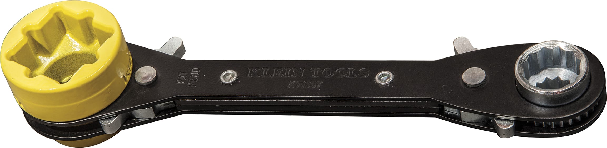 Klein Tools KT155T - 6-in-1 Lineman's Ratcheting Wrench