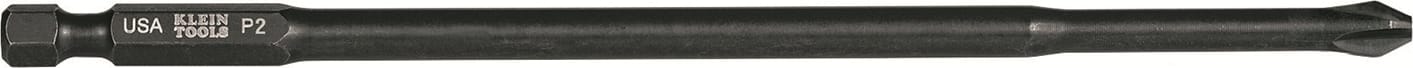 Klein Tools PH262 #2 Phillips Power Drivers 6'' Bit (Pk 2)