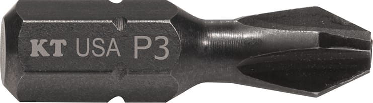 Klein Tools PH315 - #3 Phillips Insert Power Driver, 1-Inch, 5-Pack