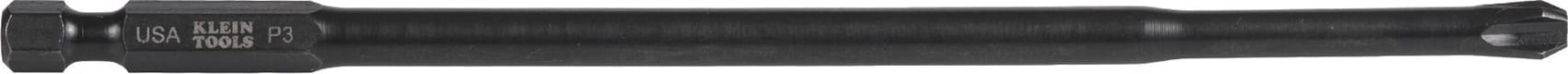 Klein Tools PH362 #3 Phillips Power Drivers 6'' Bit (Pk 2)