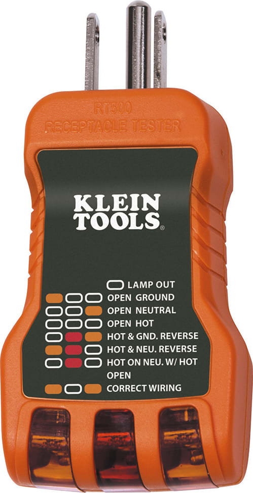 Klein Tools RT500 - Receptacle Tester (USA Made)