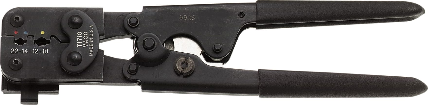 Klein Tools T1710 - Compound Action Ratcheting Crimper - Insulated Terminals