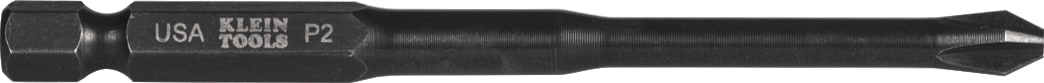 Klein Tools PH2355 - #2 Phillips Power Drivers 3-1/2-Inch 5-Pack