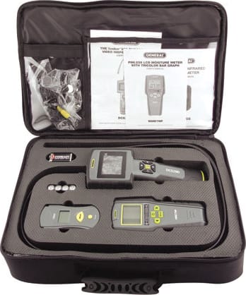 General Tools KT280 Restoration Kit (Video Borescope, IRT And Stud, Metal And Voltage Detector)