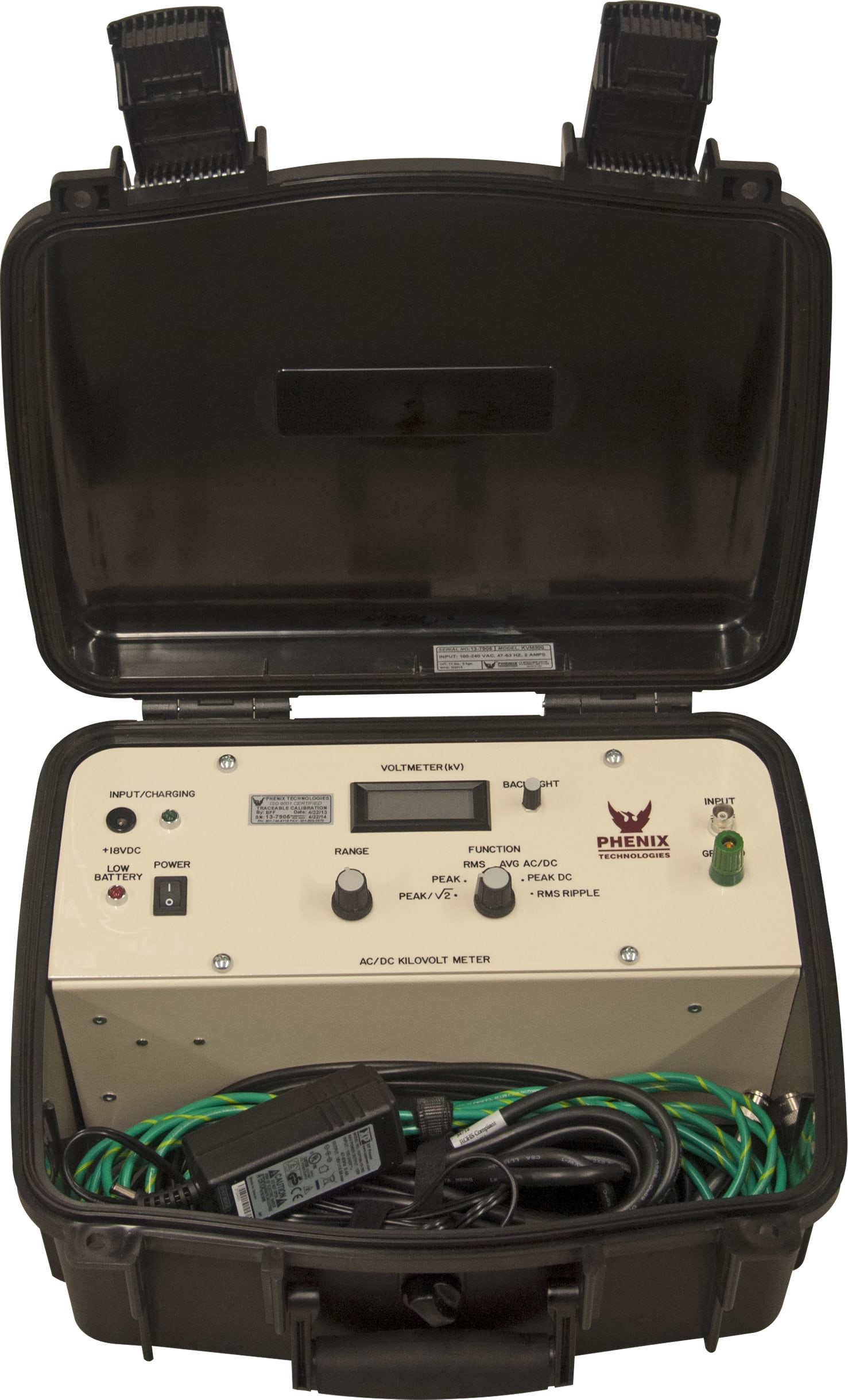 Phenix KVM-METER-HEAD - KVM Metering Head (Requires 10000:1 Ratio Divider)