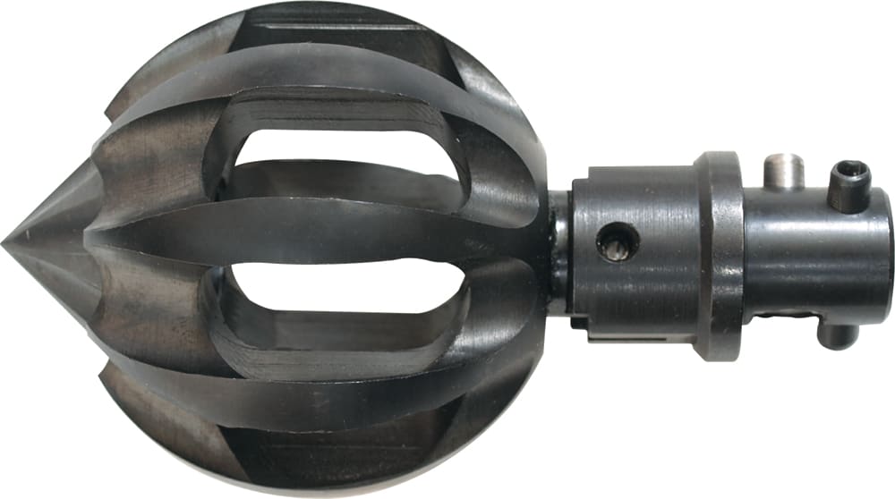 General Pipe Cleaners L-3CG - 3-in ClogChopper (Compatible with 1-1/4-in Electric Eel Cables)