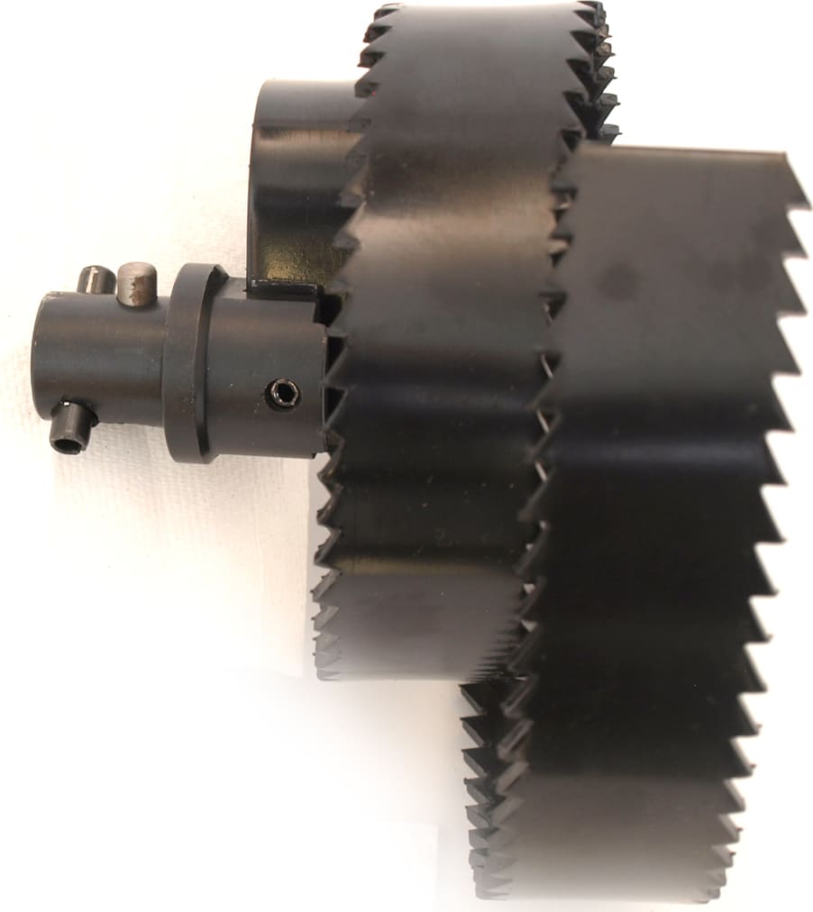 General Pipe Cleaners L-3RSB - 3-in Rotary Saw Blades (Compatible with 1-1/4-in Electric Eel Cables)