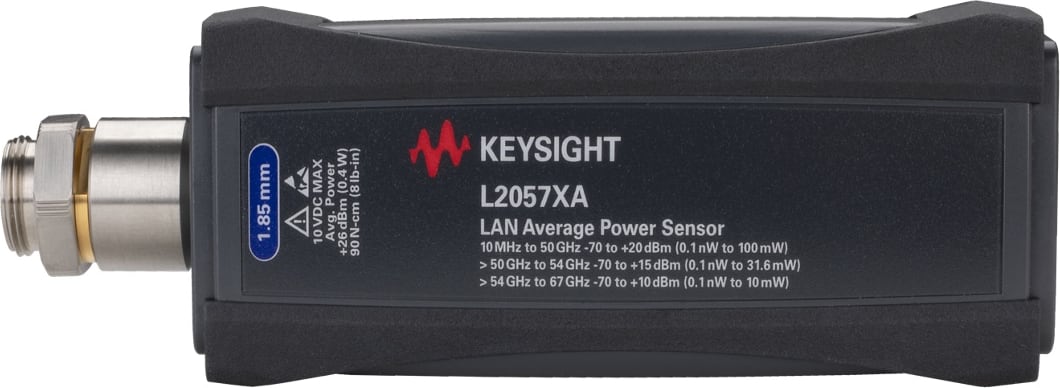 Keysight L2057XA - LAN Wide Dynamic Range Average Power Sensor (10 MHz – 67 GHz)