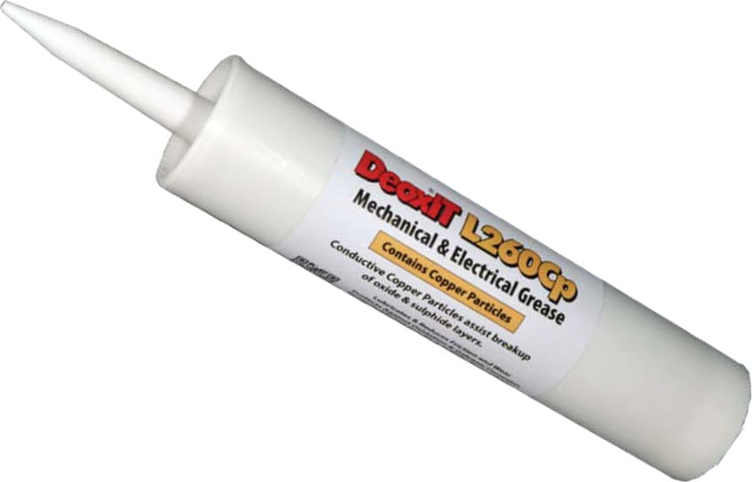 Caig Labs L260-C8TP - DeoxIT Lithium Grease, Copper Particles, 226g Tube Cartridge