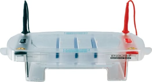 Labnet International E1015-TRI - Enduro 15.10 Horizontal Gel Box 15 x 10 cm with 3 Casting Trays
