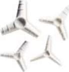 Labnet International K527 - Tapered Y Connector ​ 4/5/6MM-100/pk