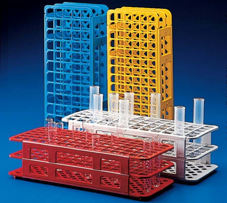 Labnet International K566-xx Tube Rack, Polypropelyne, 40 Tube Capacity, pk/5