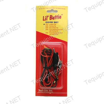 Test-Um LB10B Rj11 To Alligtr 48in Cord - Strain Relief