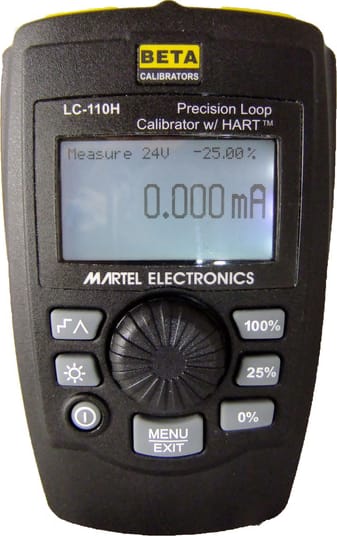 Martel LC-110 Precision Current Loop Calibrator