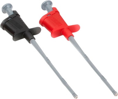 Teledyne LeCroy PK-HVA-03 Plunger Hook Clips (Red/Black) 1000 V CAT II