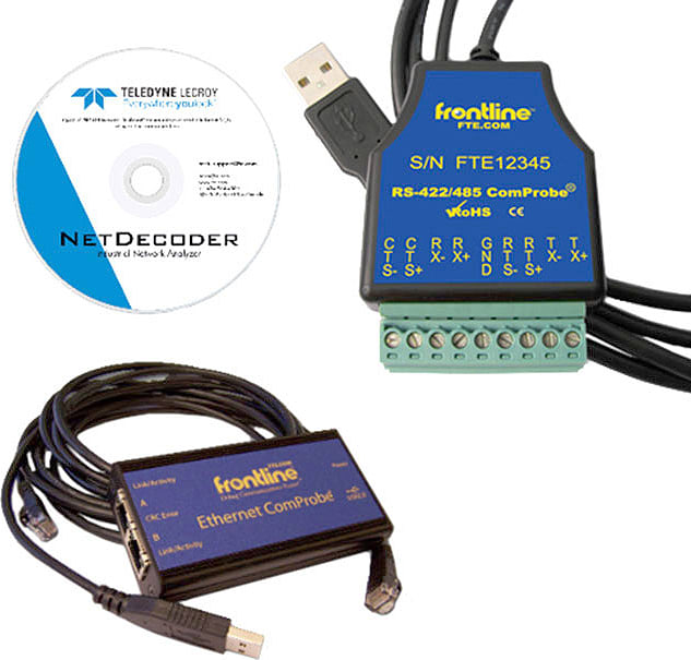 Teledyne LeCroy FrontlineND-422/485/ETCP NetDecoder RS-422/485 and Ethernet Protocol Analyzer