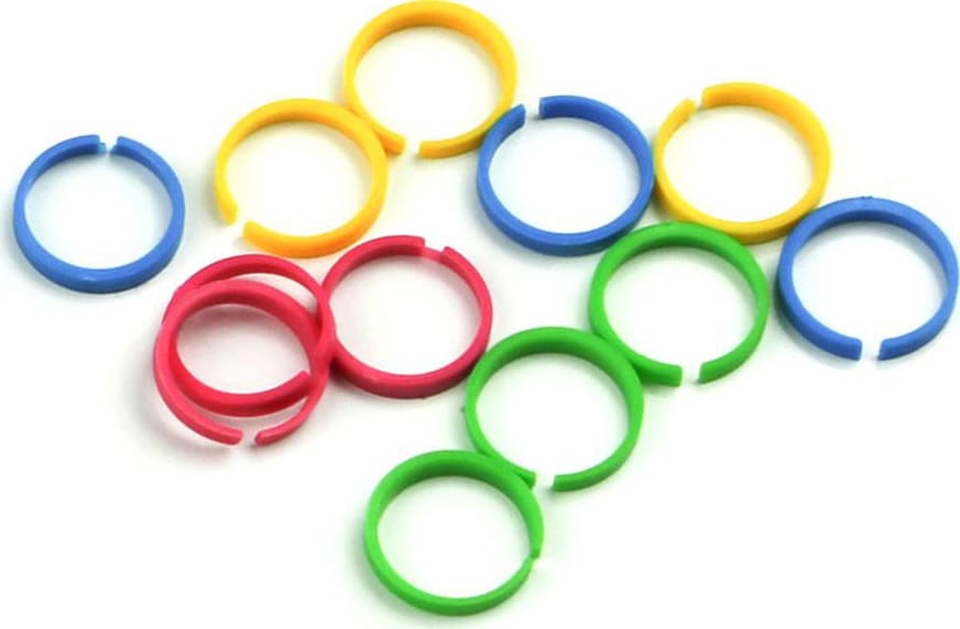 Teledyne LeCroy PK007-006 - Replacement Color Coding Rings pack of 8