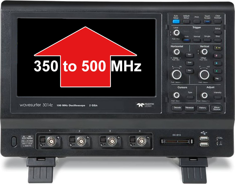 LeCroy WS3034Z-BW-500 - Bandwidth Upgrade for WaveSurfer 3034z, 350 to 500 MHz