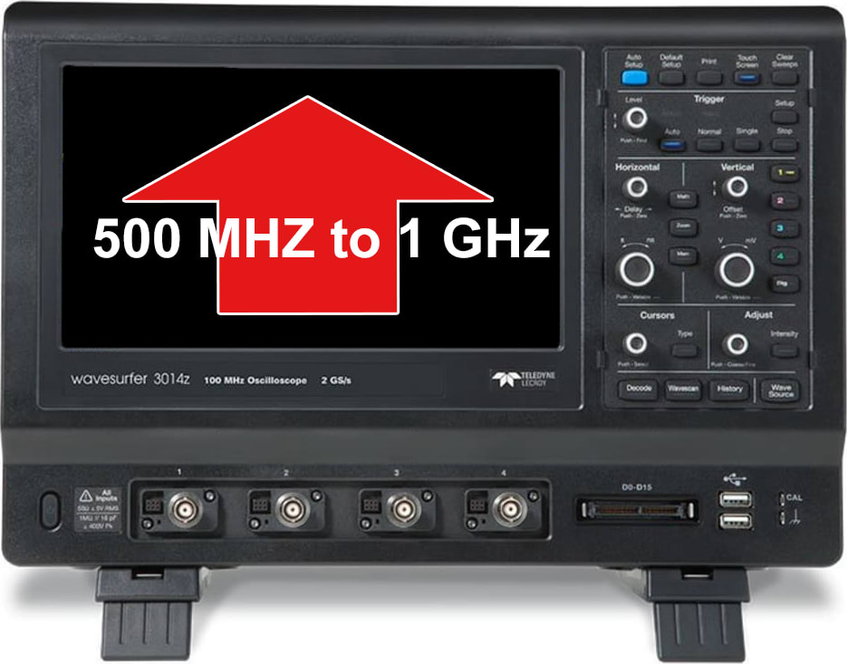 LeCroy WS3054Z-BW-1000 - Bandwidth Upgrade for WaveSurer 3054z, 500 MHz to 1 GHz