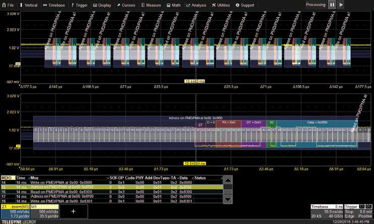 LeCroy WS510-MDIOBUS D MDIO Decode Option for WaveSurfer 510