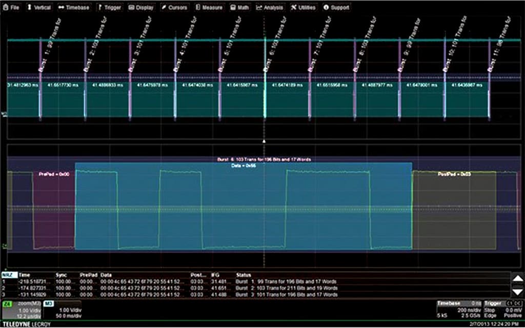 Teledyne LeCroy HDO4K-MANCHESTERBUS D - Manchester Bus Decode Option for HDO4K