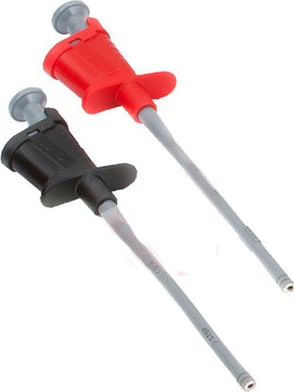 Teledyne LeCroy PK-HVA-02 Plunger Pincer Clips (Red/Black) 1000 V CAT II