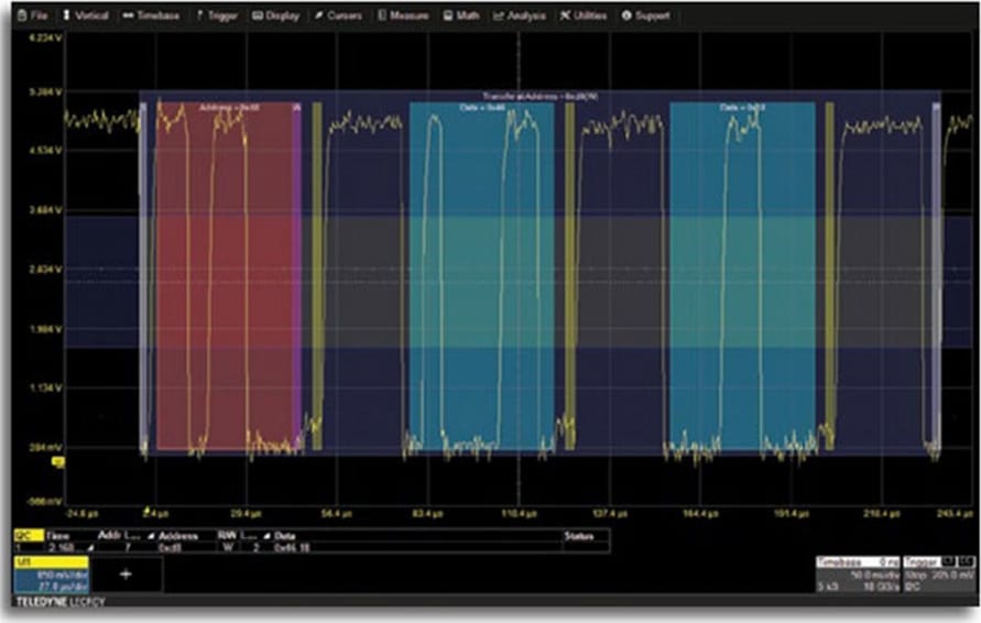 LeCroy WS510-I2CBUS TD I2C Bus Trigger and Decode