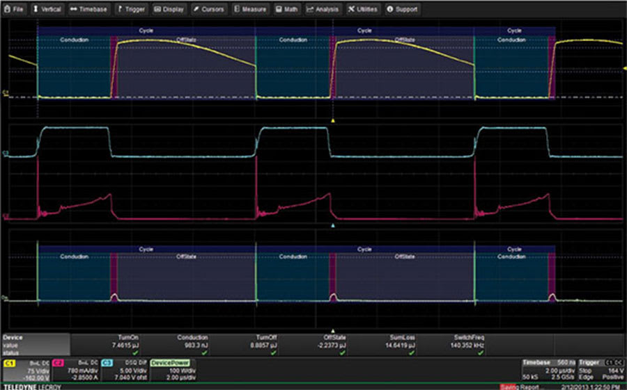 LeCroy WS510-PWR Analysis Power