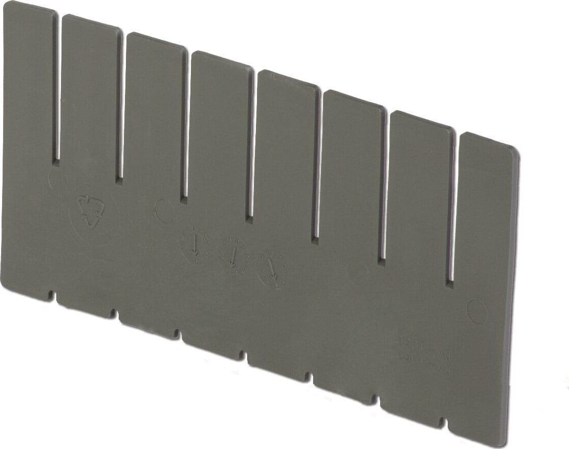 Lewis Bins DV1060 - Box Divider, 5.4'H, Gray