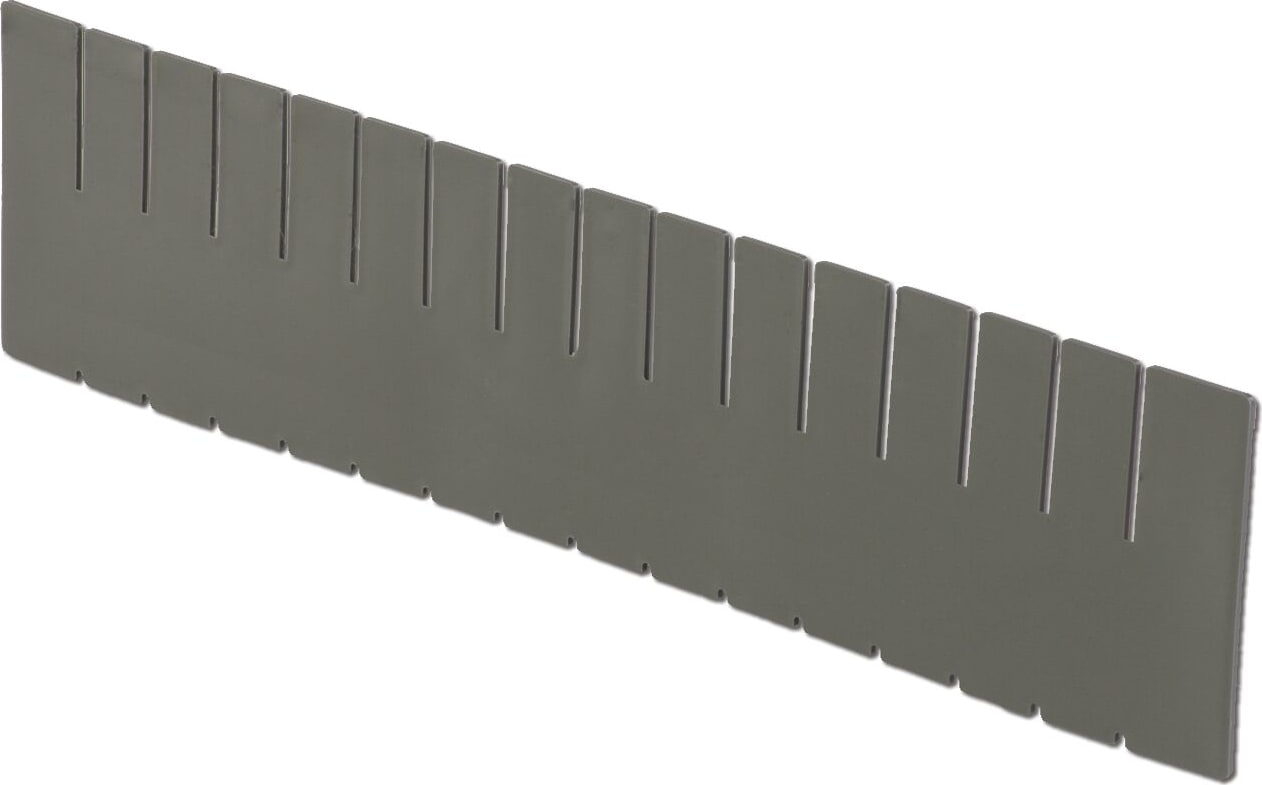 Lewis Bins DV22120 - Box Divider, 11.3'H, Long, Gray