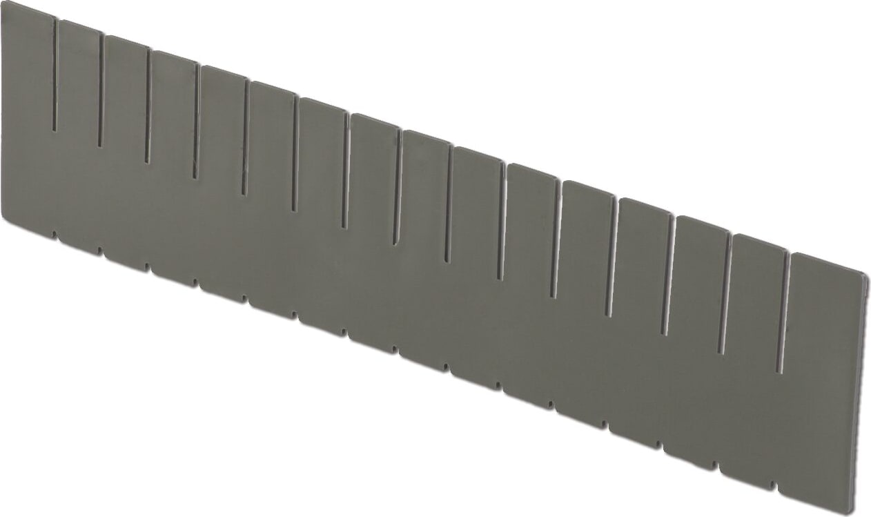 Lewis Bins DV2250 - Box Divider, Long, 4.4'H, Gray
