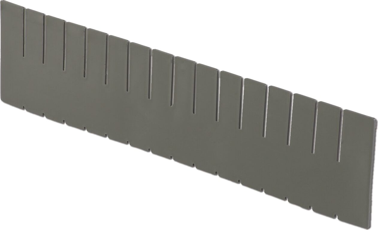 Lewis Bins DV2260 - Box Divider, Long, 5.4'H, Gray