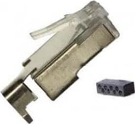 Liberty RJ45-STP-L6 - Category 6 Shielded 8P8C RJ45 Plug With 360 Degree Shielding