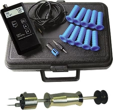 Lignomat V2-KM Versa-Tec - Flooring Moisture Meter Kit with E12 Electrode