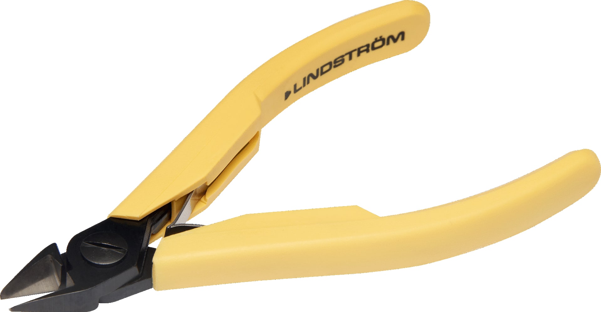 Lindstrom CO8144 - Precision Diagonal Cutters w/Tapered Head, Flush, 0.01-0.05'