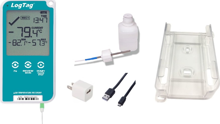 Logtag UTREL30-16 Kit-1 - Low-Temperature USB 30-Day Display Kit