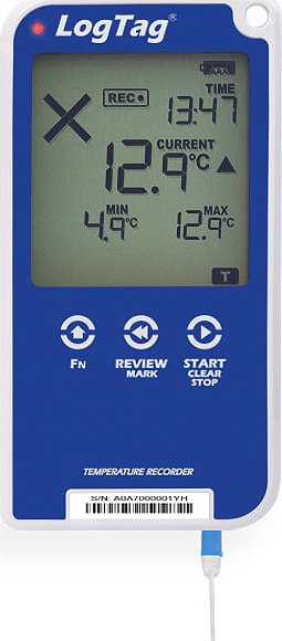 Logtag UTRED30-16-WiFi - 30 Day Wifi Temperature Logger With Display