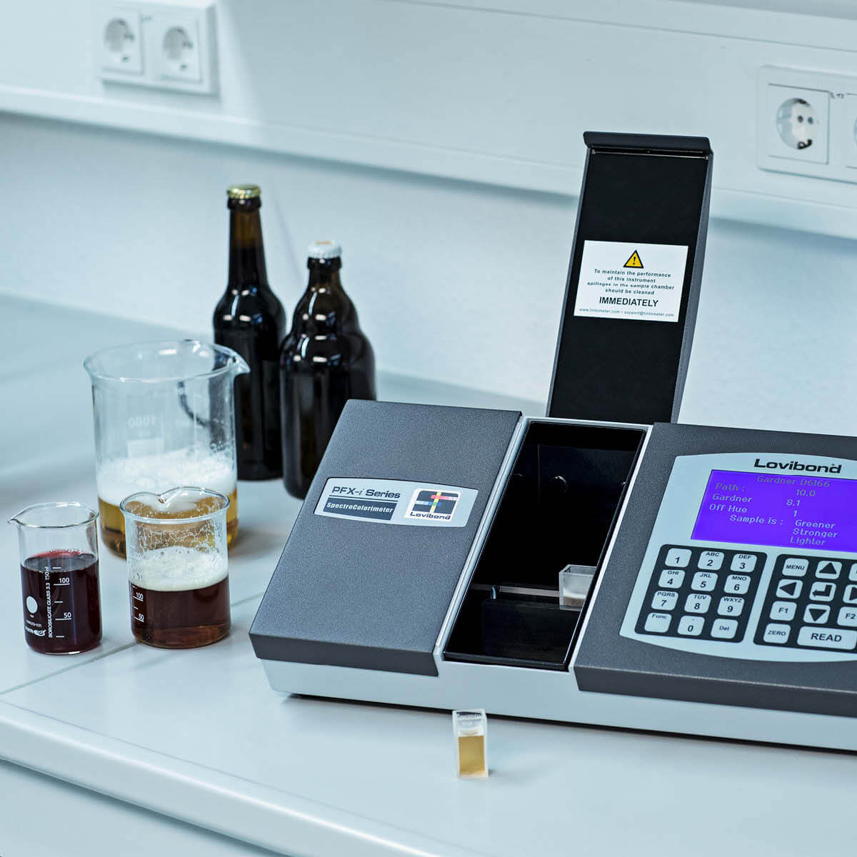 Lovibond PFXi-195/4 - Spectrophotometric Colorimeter Colour Measurement w/Remote Calibration for Beers, Malts & Caramels