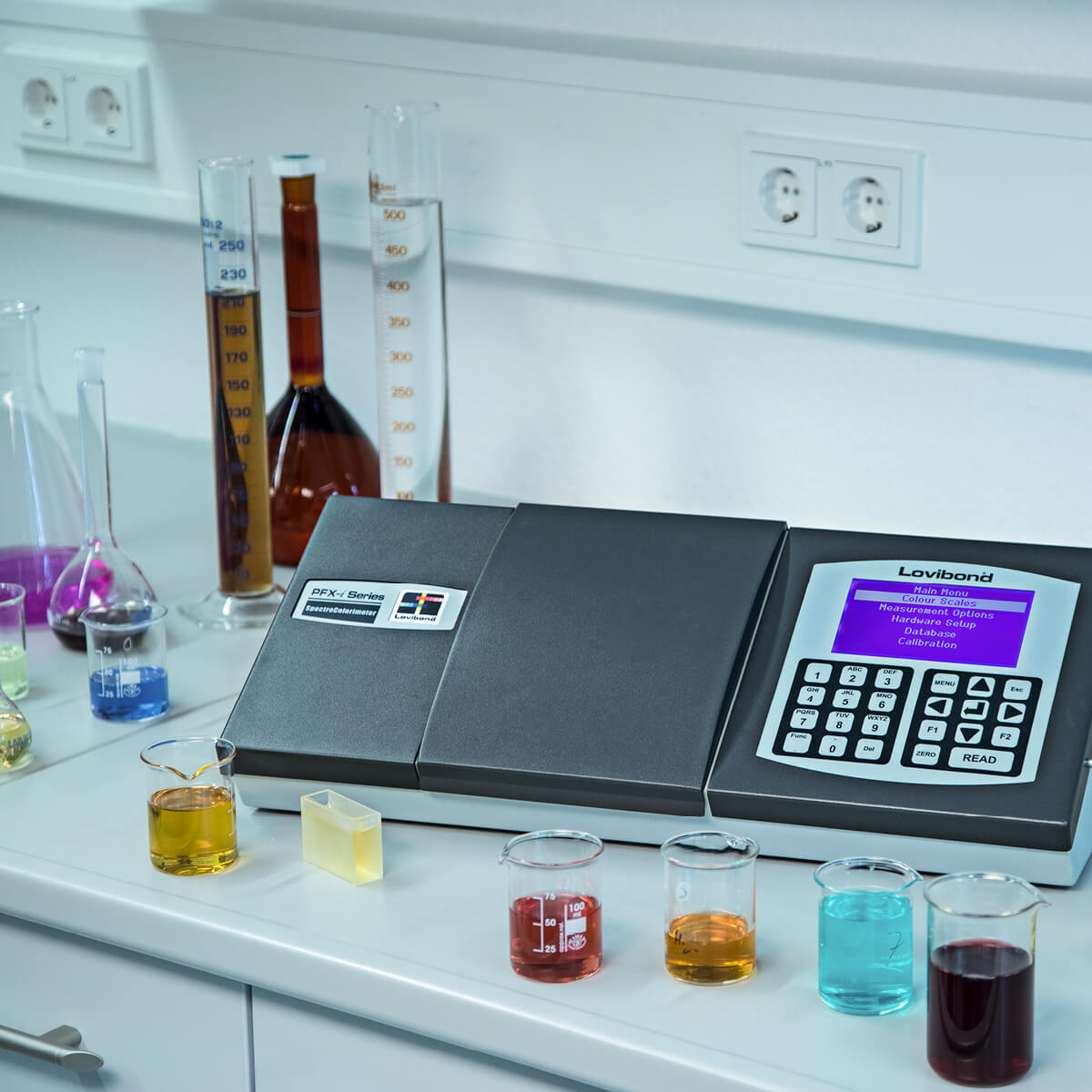 Lovibond PFXi-880L Heated - Spectrophotometric Colorimeter w/Integrated Heater Remote Calibration, Colour Measurement for Oils & Fats