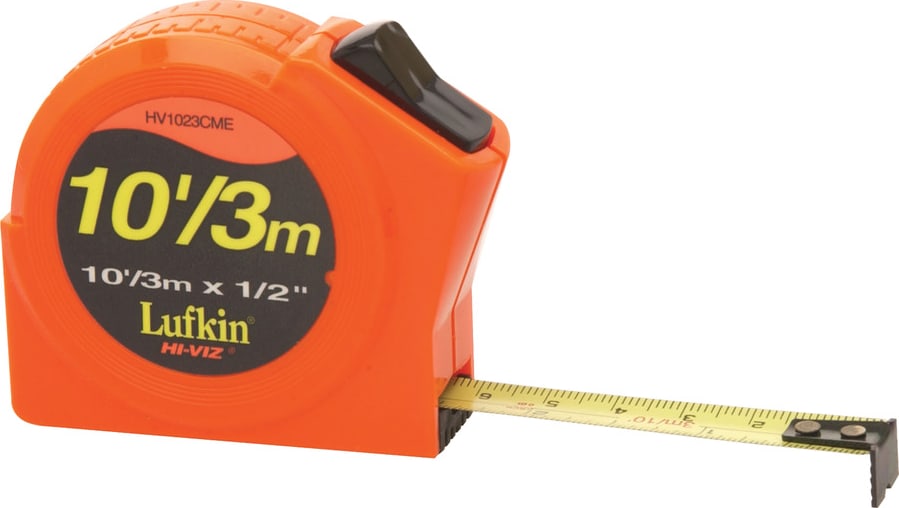 Crescent Lufkin PHV1023CMEN - HV1023CME MEASURE 1/2' X 16' HI-VIZ ORG COOPER