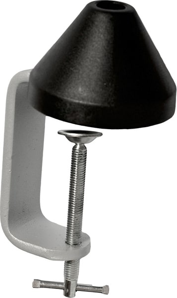 Vision Luxo BRK014904 - AH-Edge Mount Bracket Mounting On Horizontal Surfaces, White