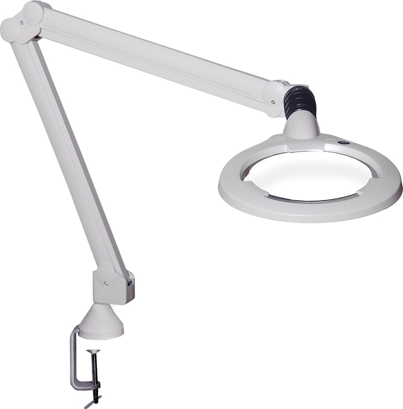 Vision Luxo CIL026699 - Circus LED Magnifier, 45' Arm, 5 Diopter Lens and Clamp