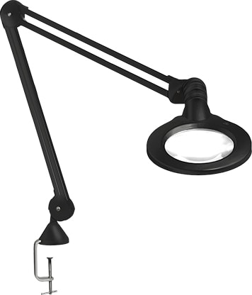 Vision Luxo KFL026093 - KFM LED (ESD Version), 45' Arm, 3 Diopter Lens and Clamp